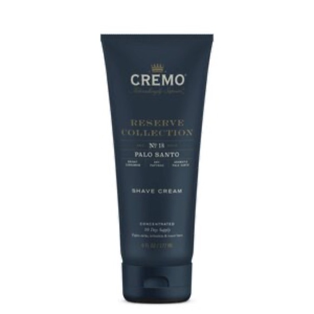 Cremo Reserve Collection Palo Santo Shave Cream - Black 6 oz